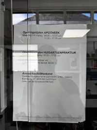 Huisartsenpraktijk Hoornaar en Hoogblokland